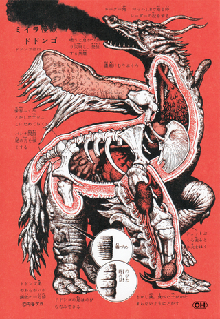 Illustration for article titled Cool drawings show the anatomy of Godzilla and all his friends and foes
